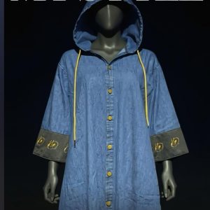 Designer Denim Long Coat - HP Higher Up